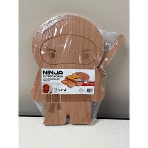 Ninja Cutting Board with Magnetic Knife Japanese Wood